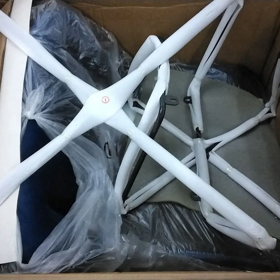 BOXED CARMEAN LOUNGER CHAIR FOOTSTOOL 