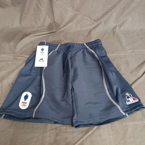 PARIS 2024 OLYMPICS FRANCE SHORTS IN BLUE SIZE XS