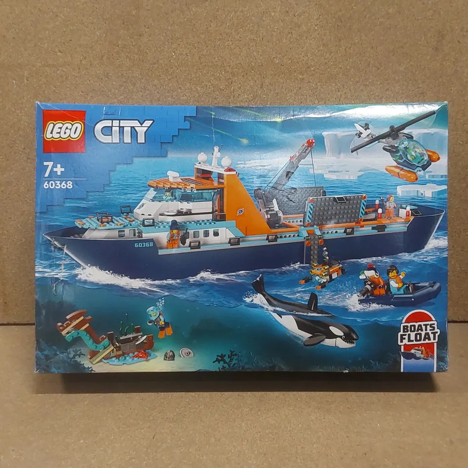 BOXED LEGO CITY ARCTIC EXPLORER SHIP 60368 RRP £129.99