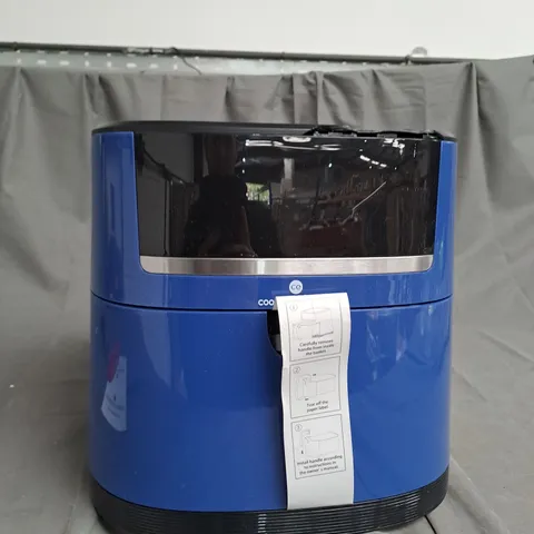 COOK'S ESSENTIALS 4L DIGITAL AIR FRYER IN NAVY 