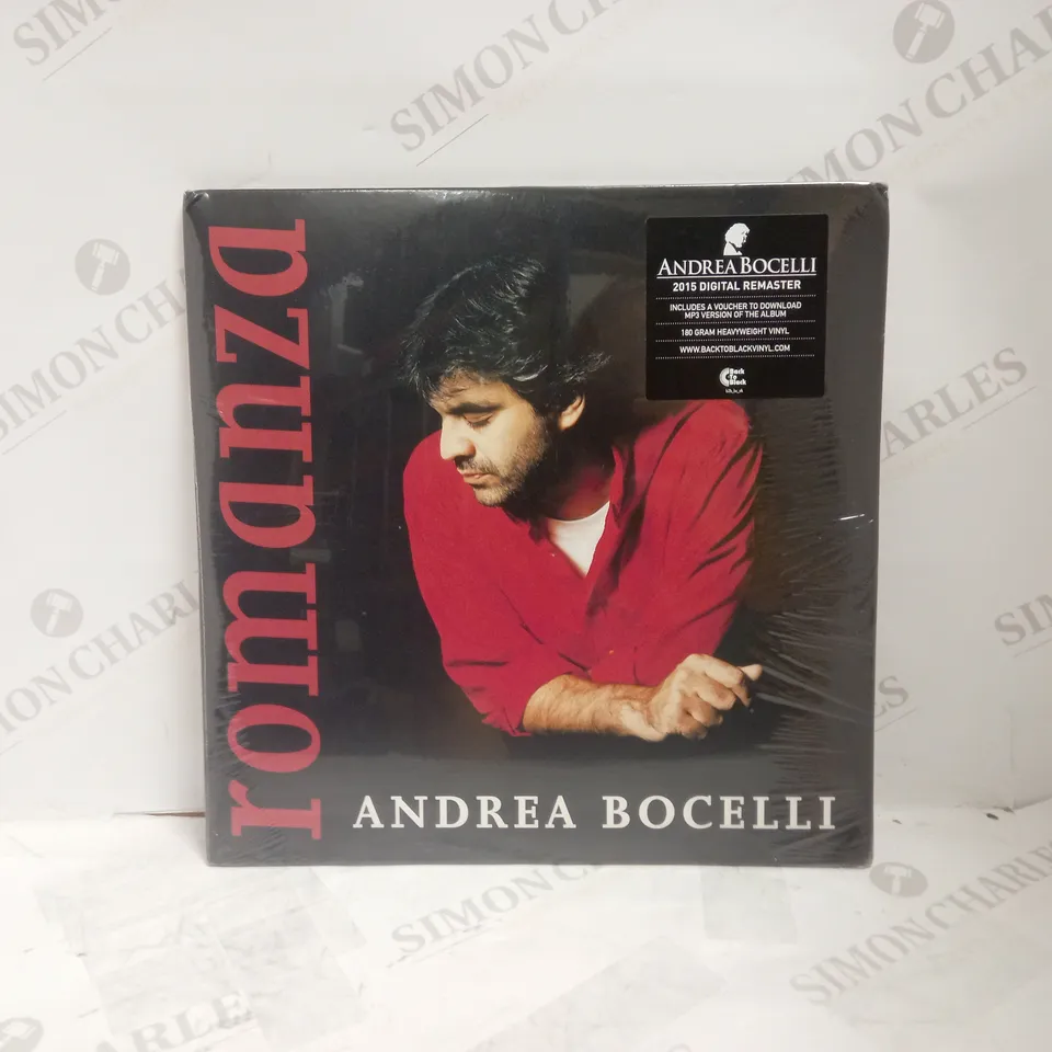 SEALED ANDREA BOCELLI ROMANZA 2LP VINYL