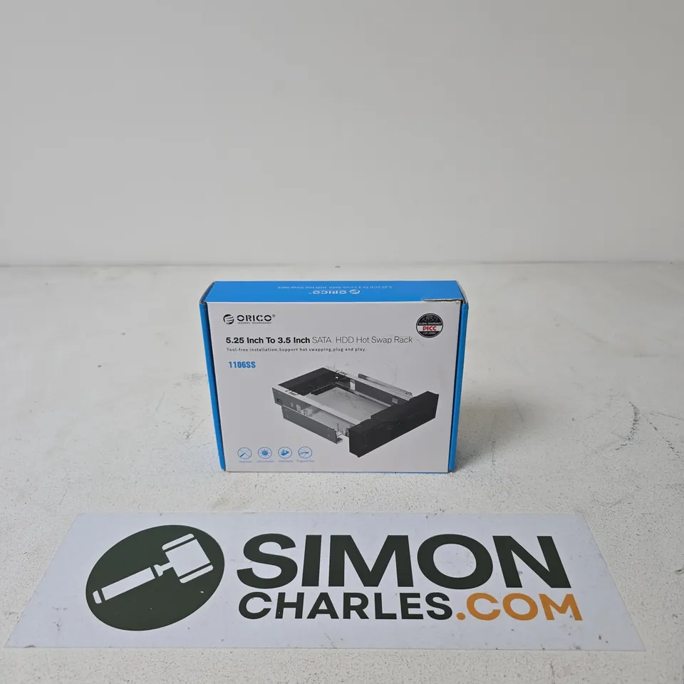 ORICO 5.25" TO 3.5" SATA HDD HOT SWAP RACK – MODEL 1106SS