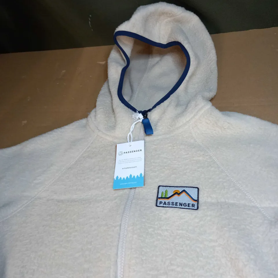 PASSENGER NORTH COAST FULL ZIP SHERPS FLEECE SIZE S/M