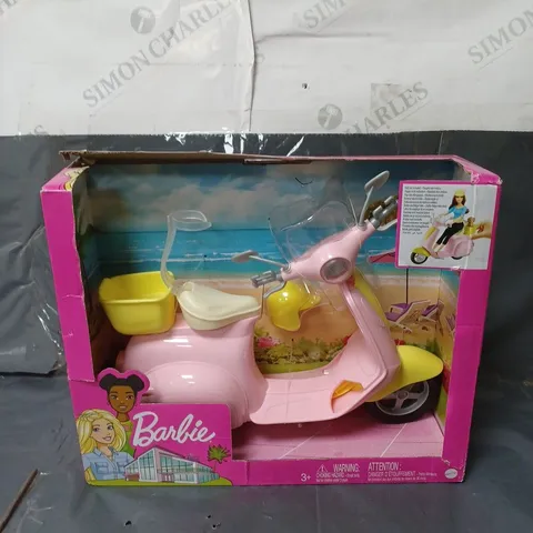 BARBIE SCOOTER PINK/YELLOW