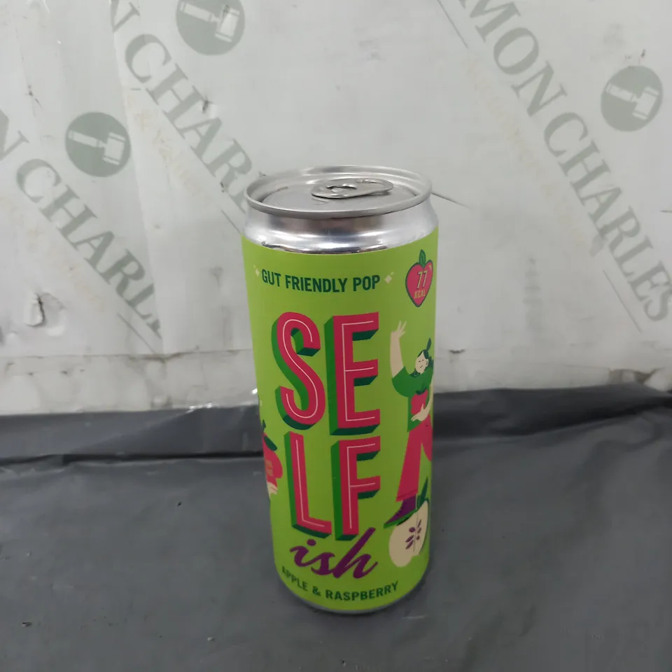12X SELFISH APPLE&RASPBERRY SPARKLING PREBIOTIC DRINK 