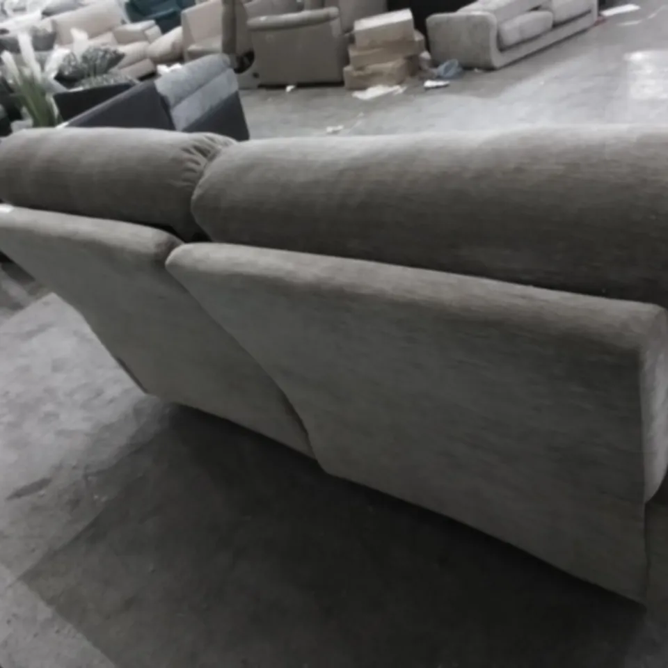 DESIGNER G PLAN MADE STRATFORD DESTINY STORMFABRIC MANUAL RECLINING TWO SEATER SOFA