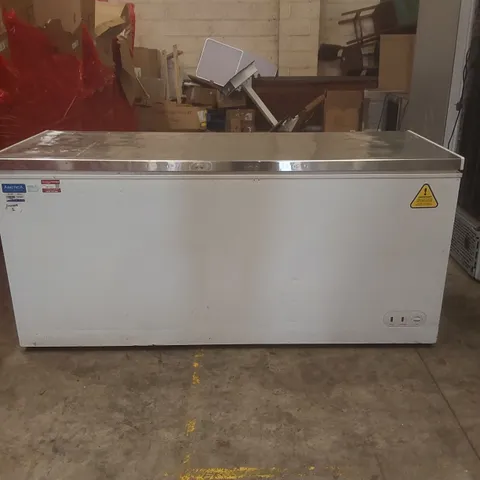 ARCTICA HEC918 COMMERCIAL STAINLESS STEEL LID CHEST FREEZER