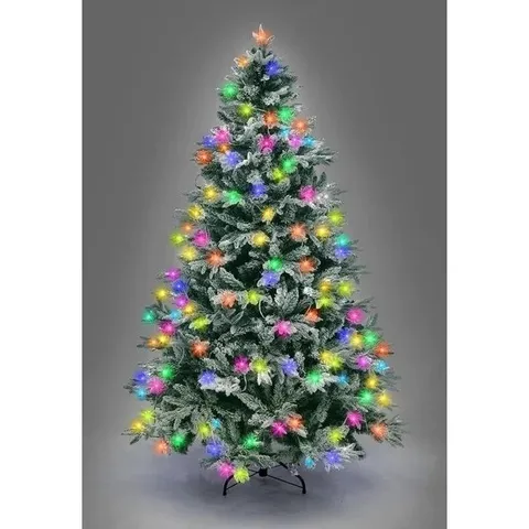 BOXED HORTENCIA LIGHTED ARTIFICIAL CHRISTMAS TREE