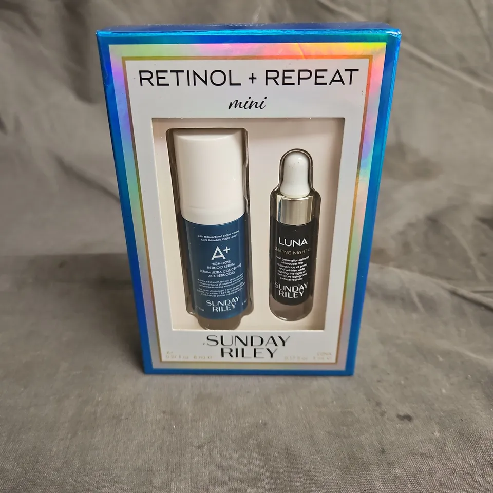 BOXED SUNDAY RILEY RETINOL + REPEAT MINI