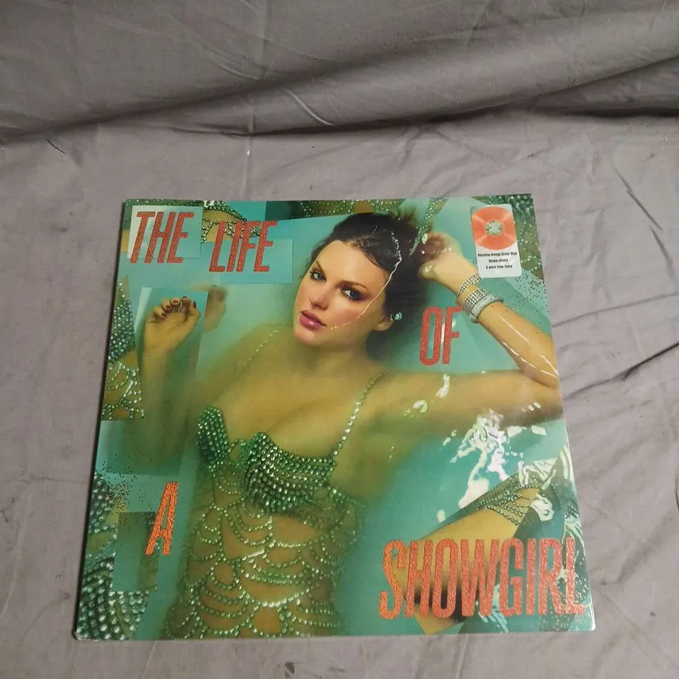 TAYLOR SWIFT - THE LIFE OF A SHOWGIRL - VINYL LP - SEALED 
