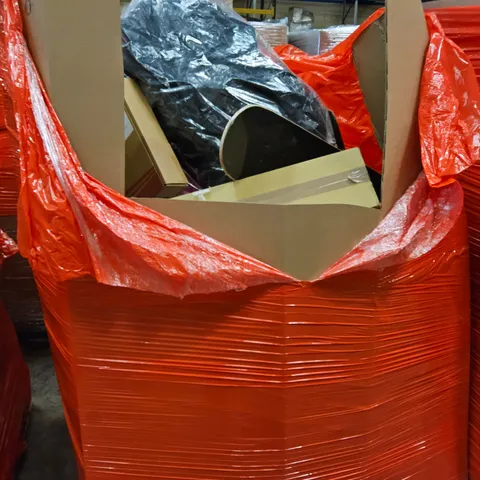 PALLET OF ASSORTED ITEMS TO INCLUDE, FABRIC WARDROBE, SCOOTER, CANON EASY SMARTPHONE PRINTER, GUILLOTINE, SKATE BOARD, NERF GUN, RUCKSAC.