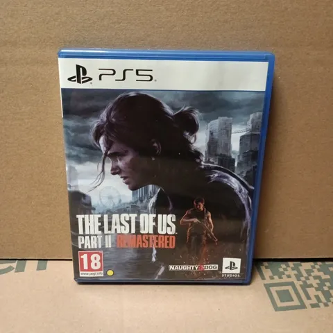 THE LAST OF US PART II REMASTERED (PS5)