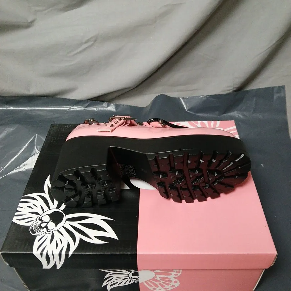 KOI TIRA PINK MARY JANE RAVER BUNNY EDITION BOXED SIZE 4