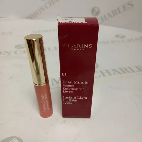 CLARINS INSTANT LIGHT LIP BALM SHADE 01