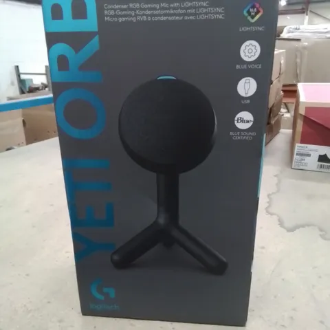 BOXED AND SEALED YETI ORB CONDENSER GAMING MICROPHONE 