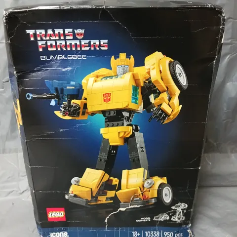 BOXED LEGO TRANSFORMERS BUMBLEBEE SET - 10338