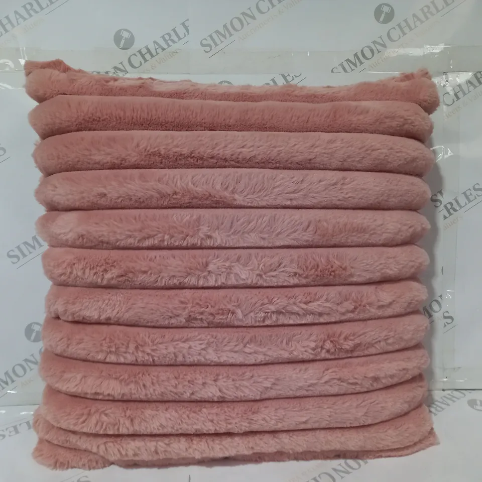 JM BY JULIEN MACDONALD FAUX FUR CUSHION