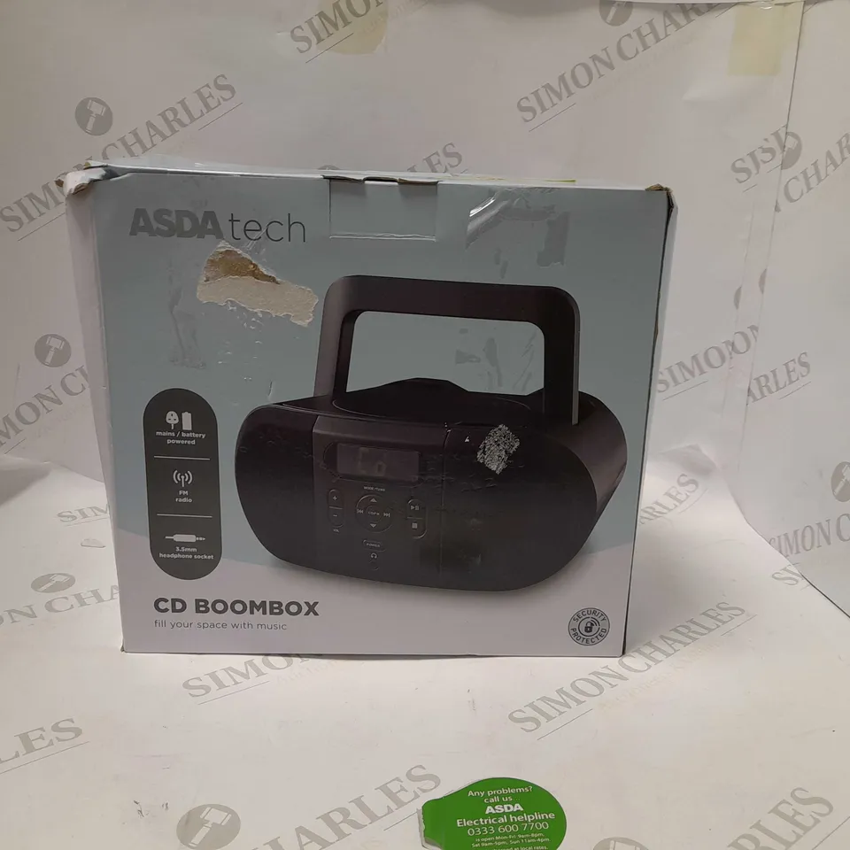TECH CD BOOMBOX 3.5MM