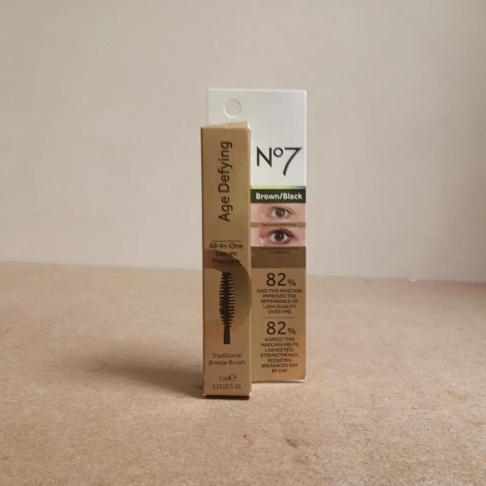 NO7 AGE DEFYING ALL-IN-ONE SERUM MASCARA (7ML)