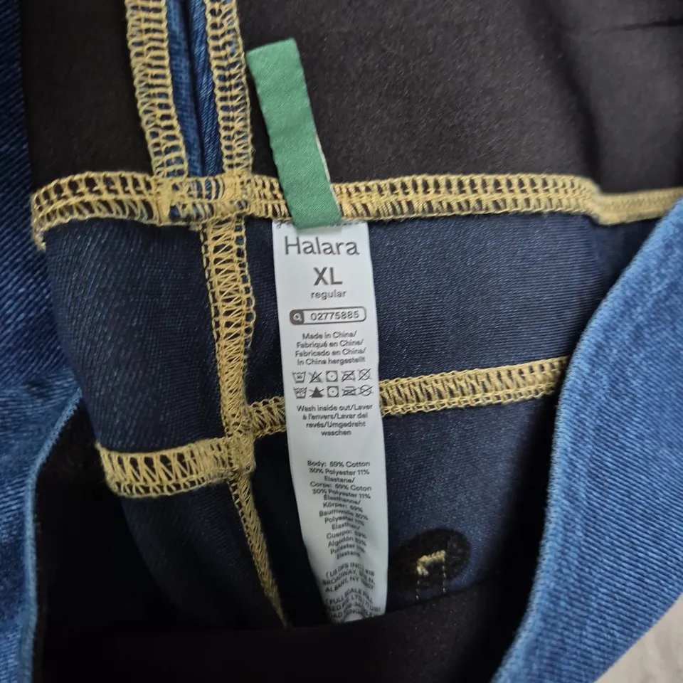 HALARA DENIM JEANS – SIZE XL (REGULAR), BLUE