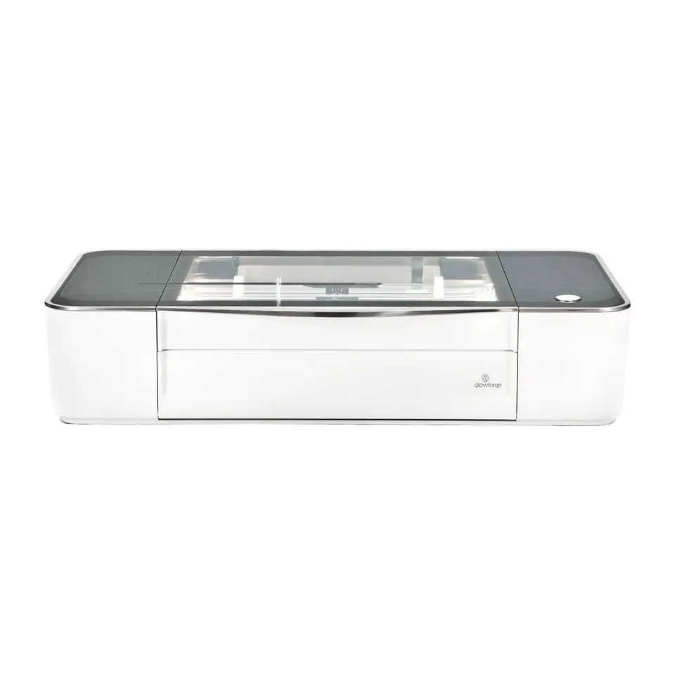 BOXED GLOWFORGE 3D LASER CUTTER AND ENGRAVER WITH ACCESSORY STARTER KIT (2 BOXES)