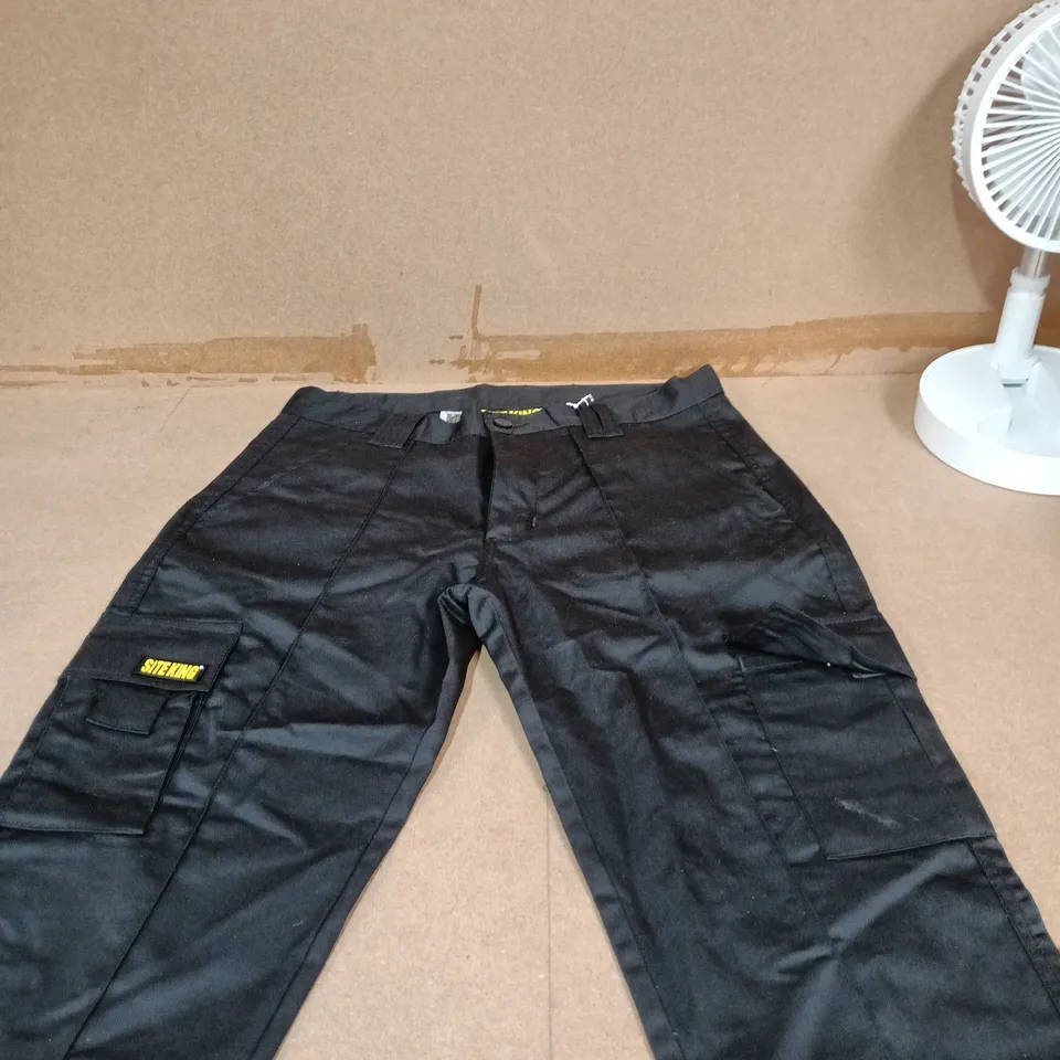 SITEKING SAFETY WORKWEAR CARGO TROUSERS – UK 34 (34XS)