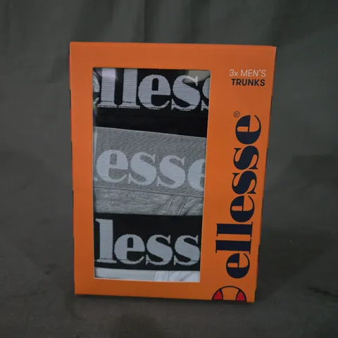 BOXED ELLESSE TRUNKS - X3 - SIZE M