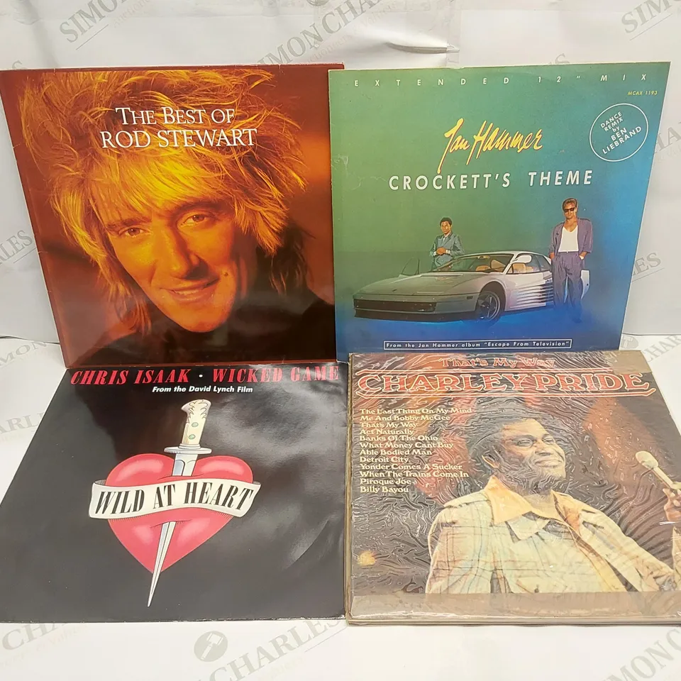 APPROXIMATELY 10 X ASSORTED MUSIC VINYLS - ARTISTS VARY 