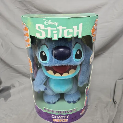 DISNEY STITCH CHATTY STITCH PLUSH TOY