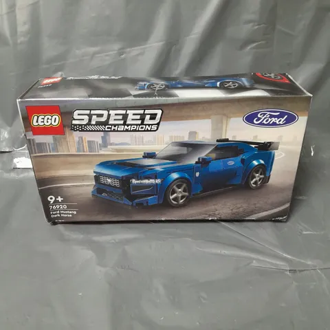 LEGO SPEED CHAMPIONS FORD MUSTANG DARK HORSE SPORTS CAR