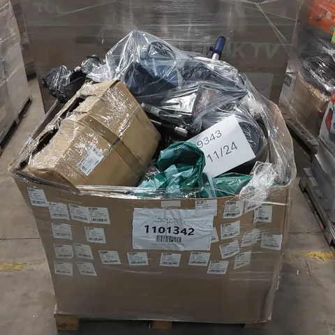 PALLET OF APPROXIMATELY 25 UNPROCESSED RAW RETURN HOUSEHOLD AND ELECTRICAL GOODS TO INCLUDE;