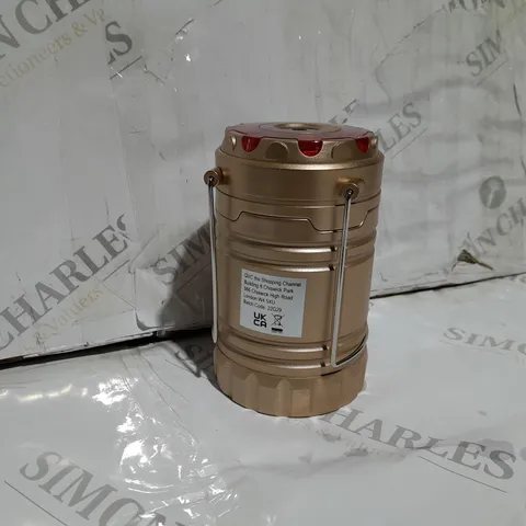 BOXED COB LANTERN WITH EMERGENCY FLASHER