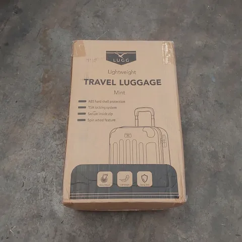 BOXED LUGG LIGHTWEIGHT TRAVEL SUITCASE 