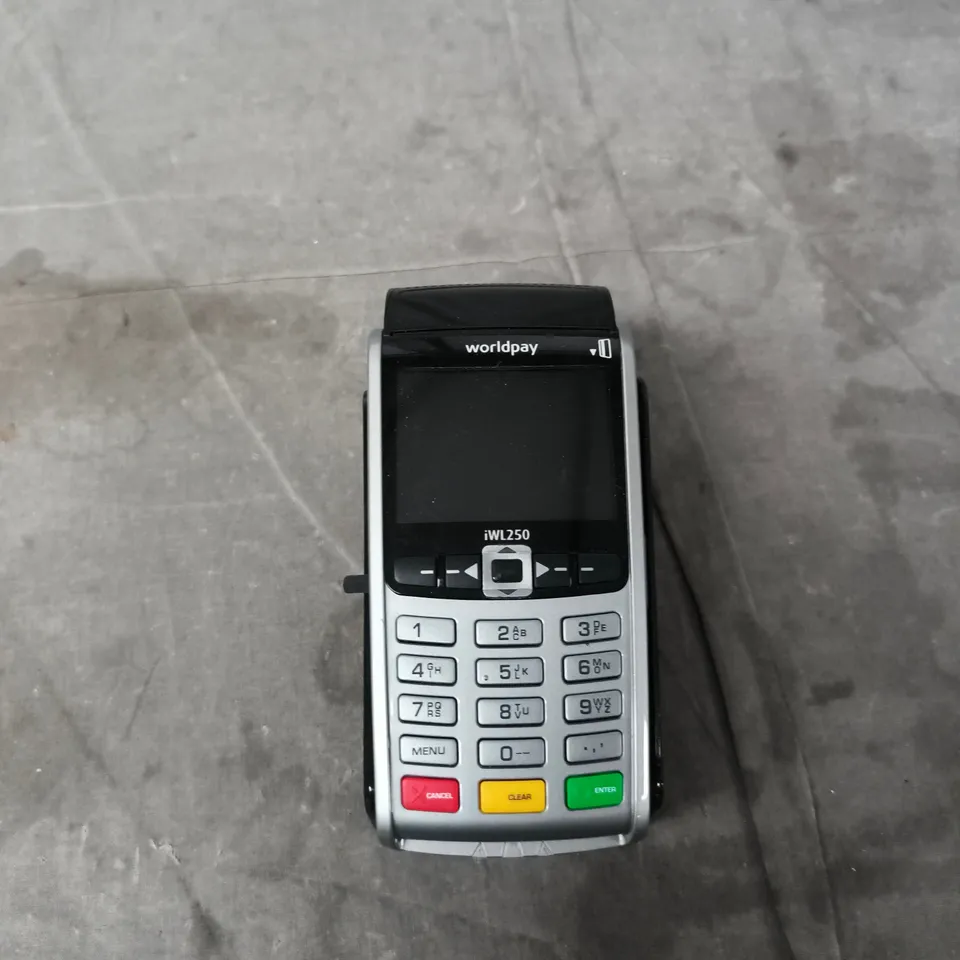 WORLDPAY IWL251 CARD PAYMENT TERMINAL – WIRELESS HANDHELD READER (IWL251)