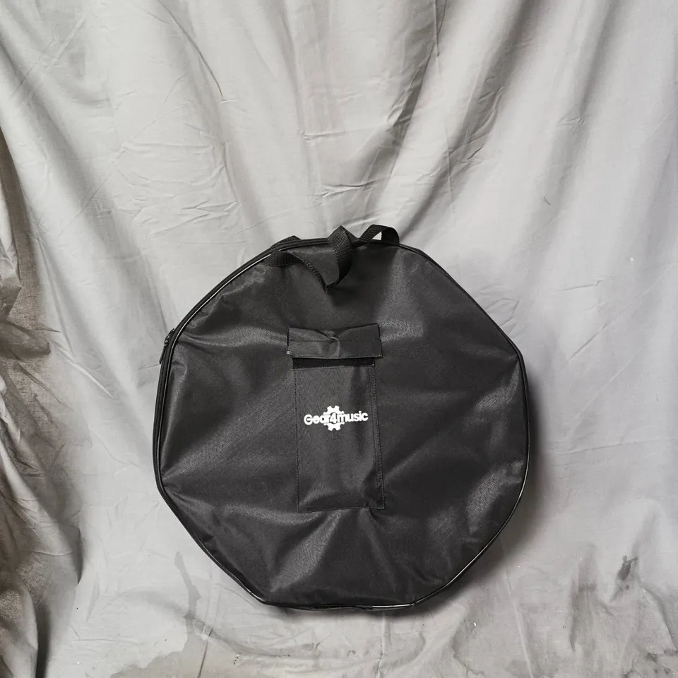 GEAR4MUSIC ROUND DRUM WITH BEATER AND CARRY BAG