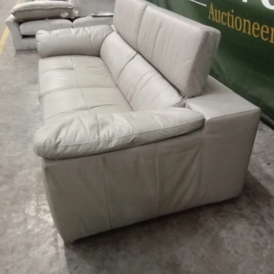 BRADY 100% PREMIUM LEATHER 3 SEATER SOFA RRP £1149
