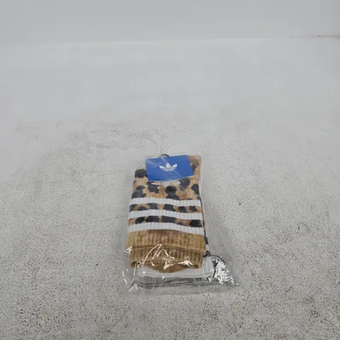 ADIDAS 2 PACK SOCKS UK 4.5 - 5.5