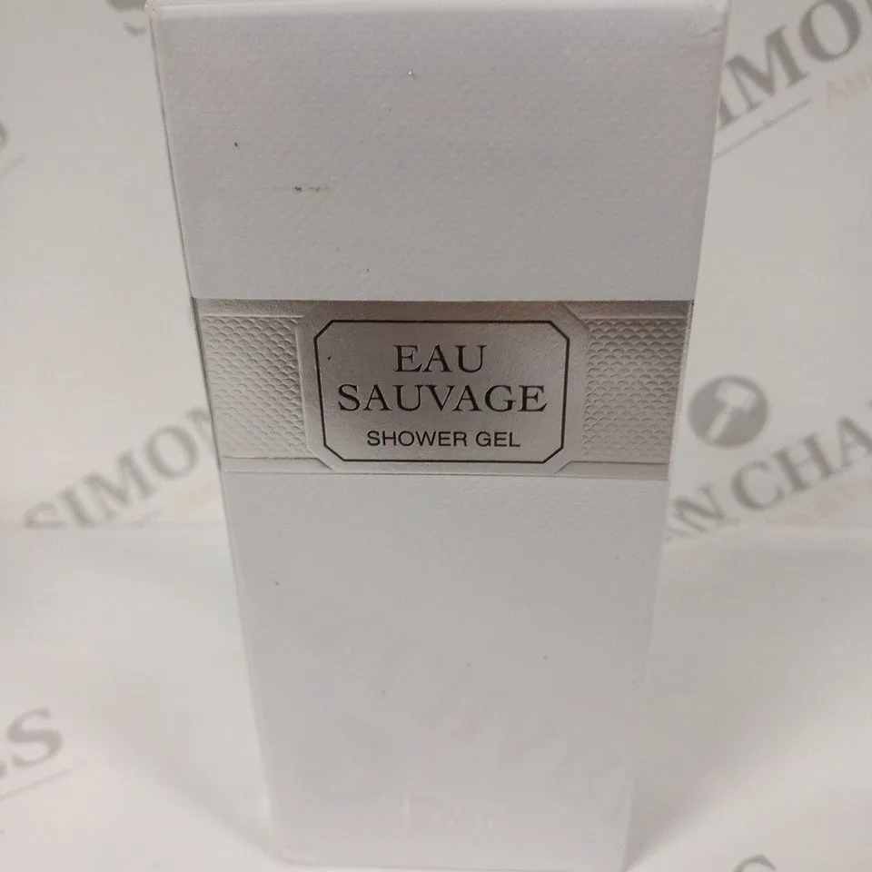BOXED AND SEALED DIOR EAU SAUVAGE SHOWER GEL 200ML
