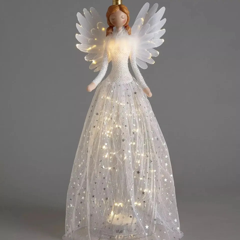 50CM BATTERY OPERATED WHITE ANGEL RRP £29.99