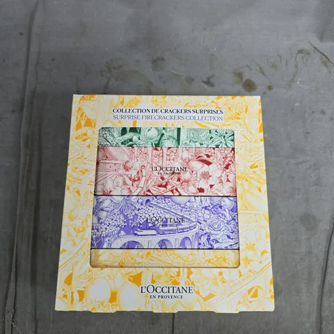 L'OCCITANE EN PROVENCE COLLECTION DE CRACKERS SURPRISES GIFT SET