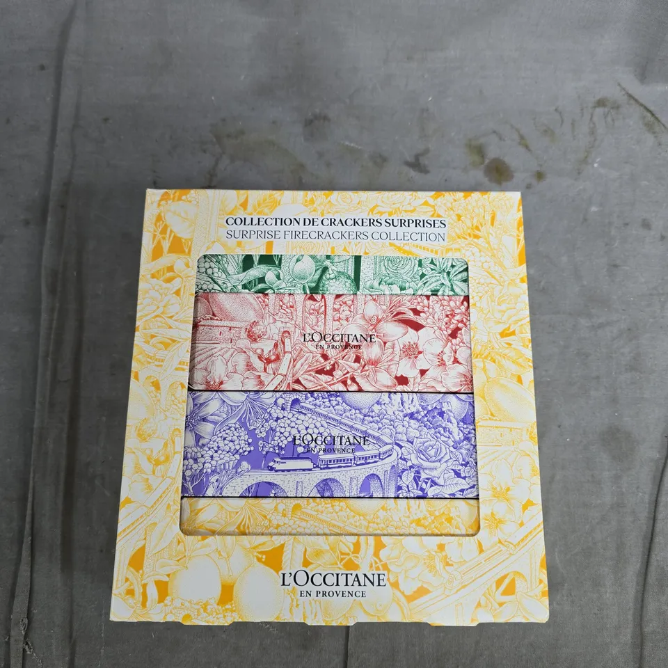 L'OCCITANE EN PROVENCE COLLECTION DE CRACKERS SURPRISES GIFT SET