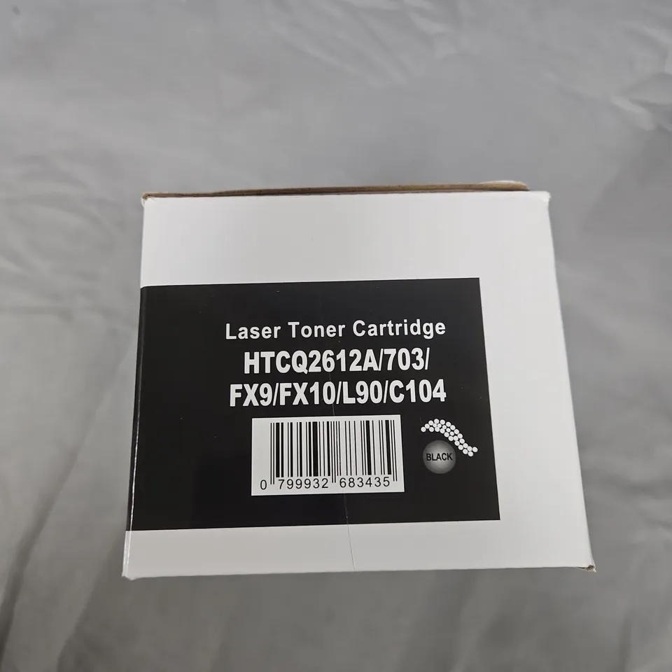 LASER TONER CARTRIDGE HTCQ2612A703/FX9/FX10/L90/C104 – BLACK