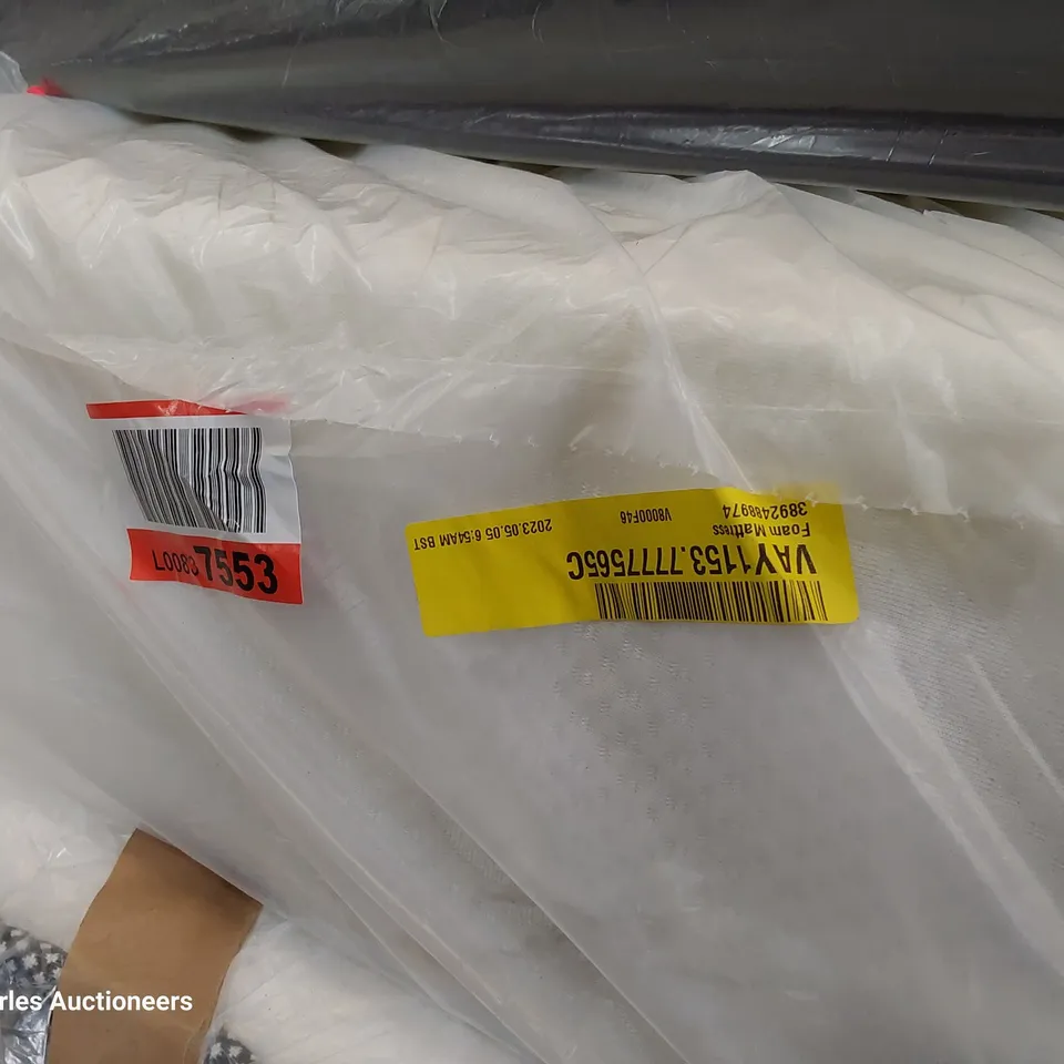 BAGGED 4'6" DOUBLE FOAM MATTRESS