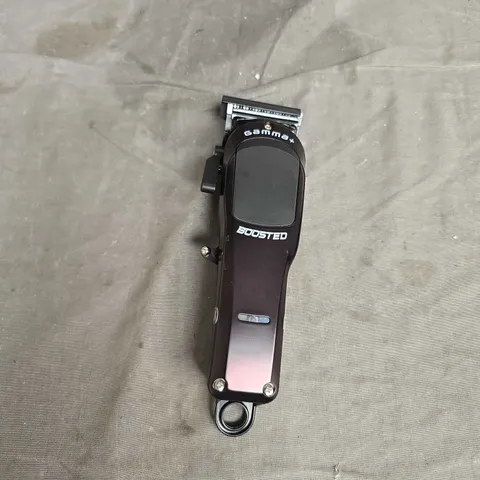 GAMMA+ BOOSTED CLIPPER IN BLACK