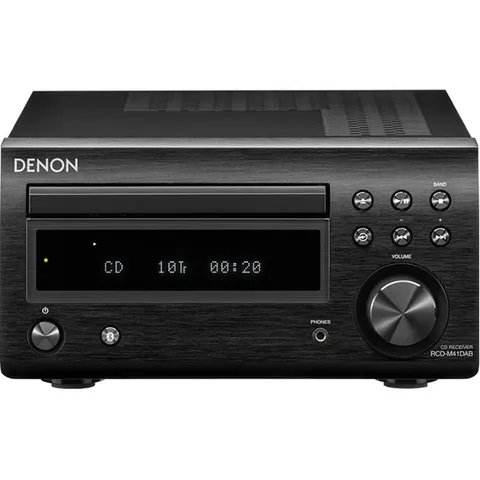 DENON DM41 BLACK MINI SYSTEM EXC SPEAKERS