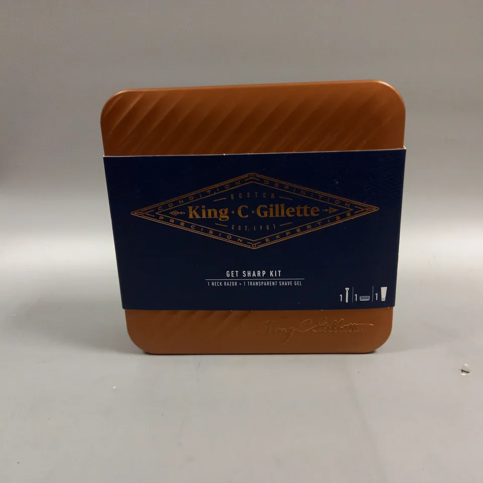 KING.C.GILLETTE GET SHARP KIT 