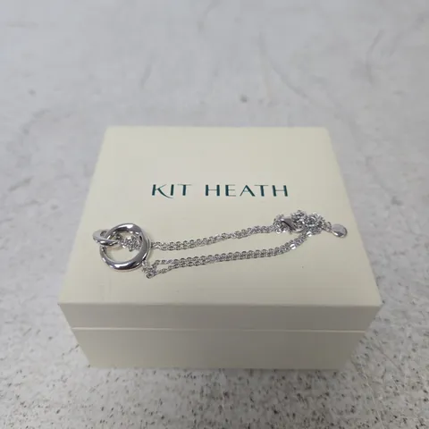 KIT HEATH STERLING SILVER BRACELET – CIRCULAR RING DETAIL