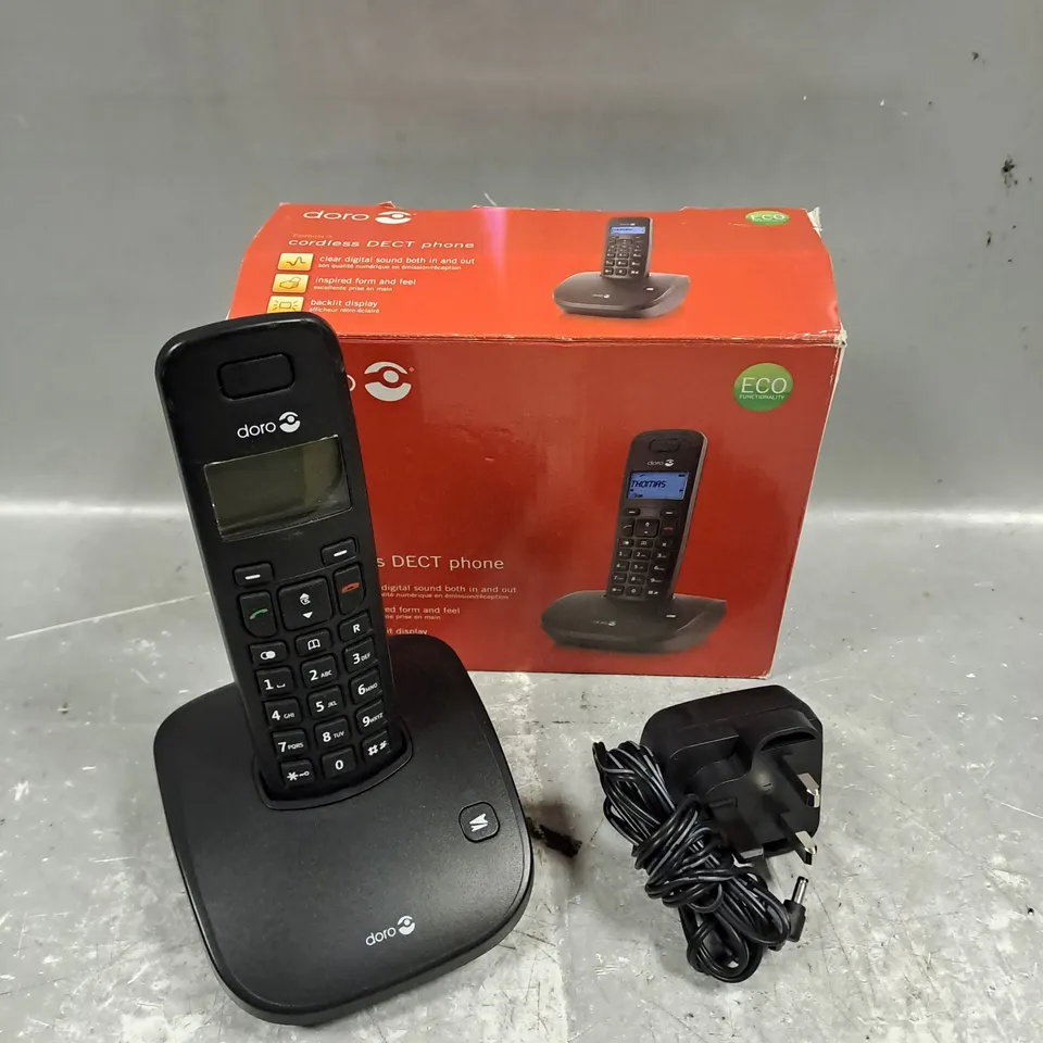 BOXED DORO FORMULA 3 CORDLESS DECT PHONE 