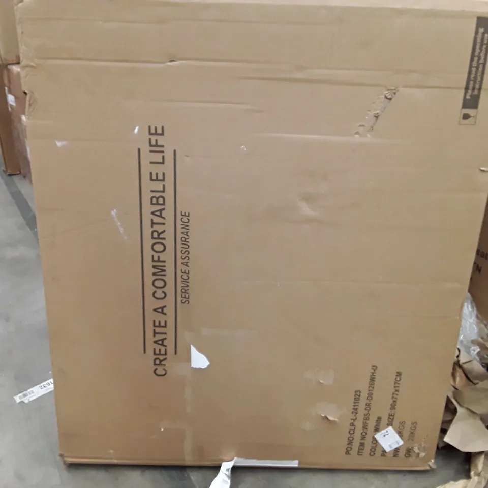 BOXED HOLLYWOOD WHITE DRESSING TABLE SET WITH LED LIGHTS