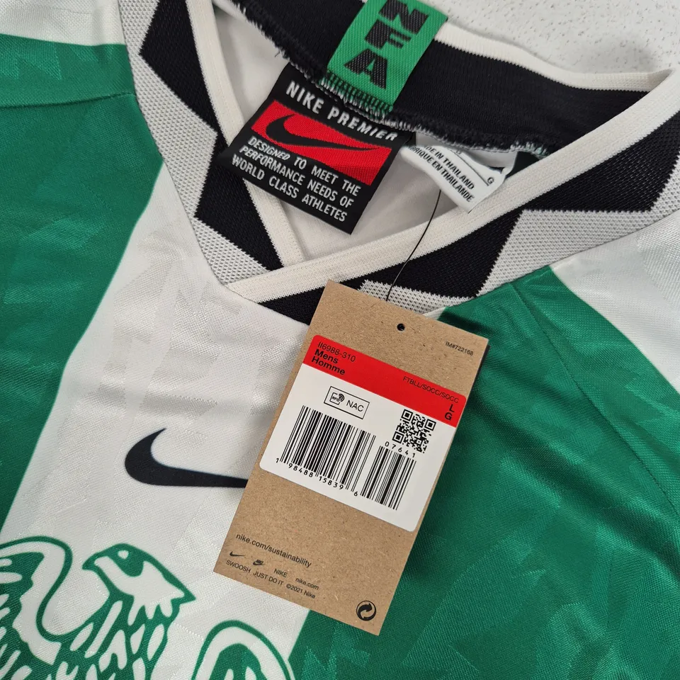 NIKE NIGERIA 1996 REISSUE JERSEY - LARGE